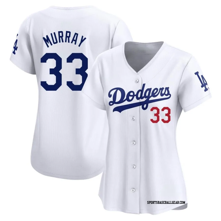 Eddie Murray Women's Los Angeles Dodgers White Limited Home Jersey