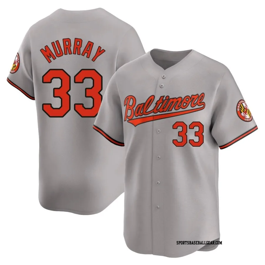 Eddie Murray Youth Baltimore Orioles Gray Limited Road Jersey
