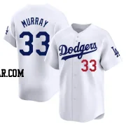Eddie Murray Youth Los Angeles Dodgers White Limited Home Jersey