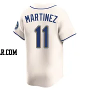 Edgar Martinez Youth Seattle Mariners Cream Limited Alternate Jersey