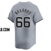 Edgar Navarro Youth Chicago White Sox Gray Limited Road Jersey