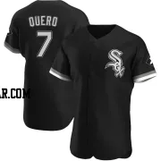 Edgar Quero Men's Chicago White Sox Black Authentic Alternate Jersey