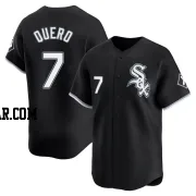 Edgar Quero Men's Chicago White Sox Black Limited Alternate Jersey