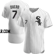 Edgar Quero Men's Chicago White Sox White Authentic Home Jersey