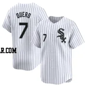 Edgar Quero Men's Chicago White Sox White Limited Home Jersey