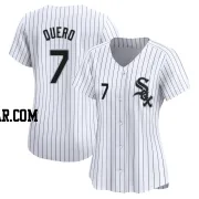 Edgar Quero Women's Chicago White Sox White Limited Home Jersey