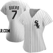 Edgar Quero Women's Chicago White Sox White Replica Home Jersey