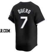 Edgar Quero Youth Chicago White Sox Black Limited Alternate Jersey