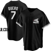 Edgar Quero Youth Chicago White Sox Black Replica Spring Training Jersey