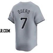 Edgar Quero Youth Chicago White Sox Gray Limited Road Jersey