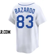 Eduard Bazardo Youth Seattle Mariners White Limited Throwback Cooperstown Collection Jersey