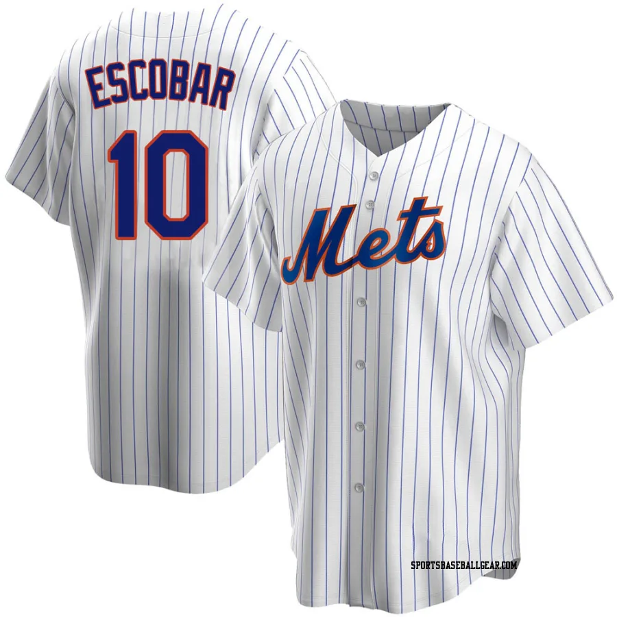 Eduardo Escobar Men's New York Mets White Replica Home Jersey