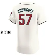 Eduardo Rodriguez Men's Arizona Diamondbacks Cream Elite Home Jersey