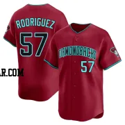Eduardo Rodriguez Youth Arizona Diamondbacks Red Limited Alternate Jersey