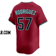 Eduardo Rodriguez Youth Arizona Diamondbacks Red Limited Alternate Jersey