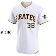Edward Olivares Men's Pittsburgh Pirates White Elite Home Jersey