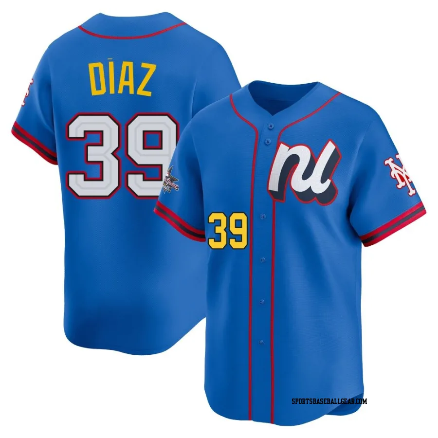 Edwin Diaz Youth New York Mets Blue Limited National League 2025 All-Star Edition Jersey