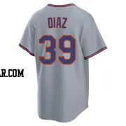 Edwin Diaz Youth New York Mets Gray Replica Away 2.0 Jersey