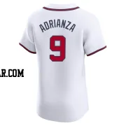 Ehire Adrianza Men's Atlanta Braves White Elite Home Jersey