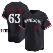 Eiberson Castellano Men's Minnesota Twins Navy Limited Alternate Jersey