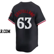 Eiberson Castellano Men's Minnesota Twins Navy Limited Alternate Jersey