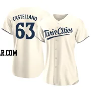 Eiberson Castellano Women's Minnesota Twins Cream Authentic Alternate Jersey