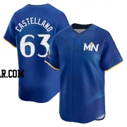 Eiberson Castellano Youth Minnesota Twins Royal Limited 2024 City Connect Jersey