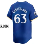 Eiberson Castellano Youth Minnesota Twins Royal Limited 2024 City Connect Jersey