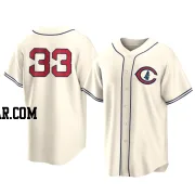 Eli Morgan Men's Chicago Cubs Cream Replica 2022 Field Of Dreams Jersey