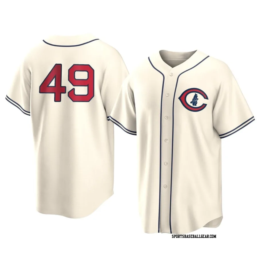 Eli Morgan Youth Chicago Cubs Cream Replica 2022 Field Of Dreams Jersey
