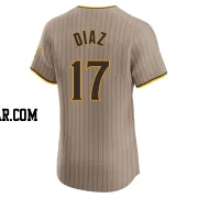 Elias Diaz Men's San Diego Padres Brown Elite Alternate Jersey