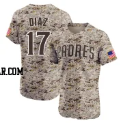 Elias Diaz Men's San Diego Padres Camo Elite Alternate Vapor Premier Jersey