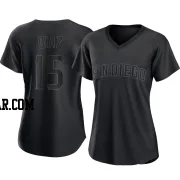 Elias Diaz Women's San Diego Padres Black Replica Pitch Fashion Jersey
