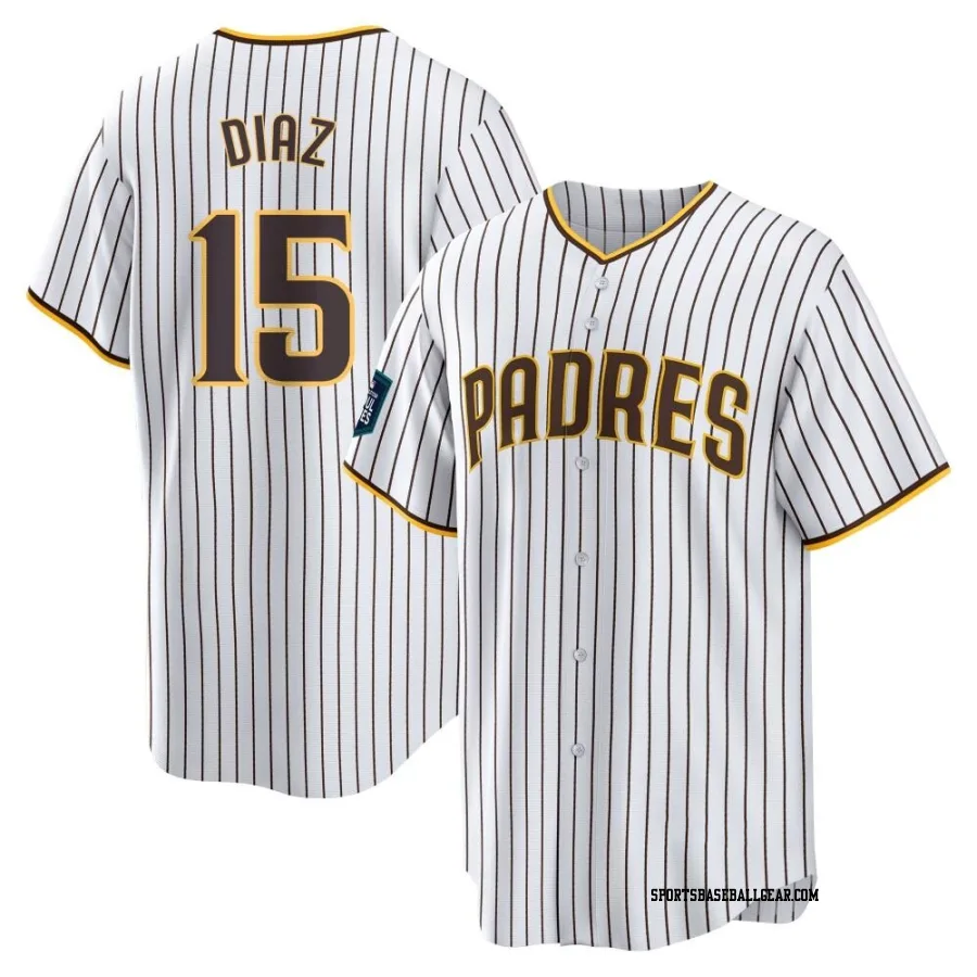 Elias Diaz Youth San Diego Padres White Replica 2024 World Tour Seoul Series Home Jersey