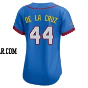 Elly De La Cruz Women's Cincinnati Reds Blue Limited National League 2025 All-Star Edition Jersey