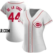 Elly De La Cruz Women's Cincinnati Reds White Replica Home Jersey