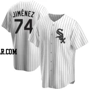 Eloy Jimenez Men's Chicago White Sox White Replica Home Jersey
