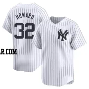 Elston Howard Men's New York Yankees White Limited Yankee Home Jersey