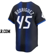 Elvin Rodriguez Men's Detroit Tigers Blue Limited 2024 City Connect Jersey