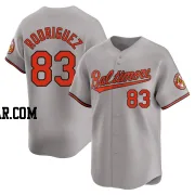 Elvin Rodriguez Youth Baltimore Orioles Gray Limited Road Jersey