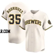 Elvin Rodriguez Youth Milwaukee Brewers Cream Limited Home Jersey