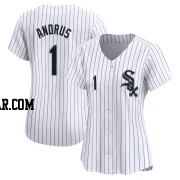 Elvis Andrus Women's Chicago White Sox White Limited Home Jersey
