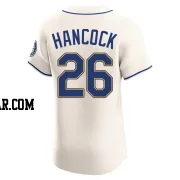 Emerson Hancock Men's Seattle Mariners Cream Elite Alternate Jersey