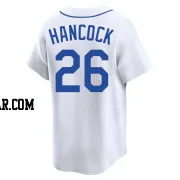 Emerson Hancock Youth Seattle Mariners White Limited Throwback Cooperstown Collection Jersey