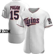 Emilio Pagan Men's Minnesota Twins White Authentic Home Jersey