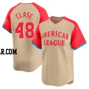 Emmanuel Clase Youth Cleveland Guardians Cream Limited American League 2024 All-Star Game Jersey