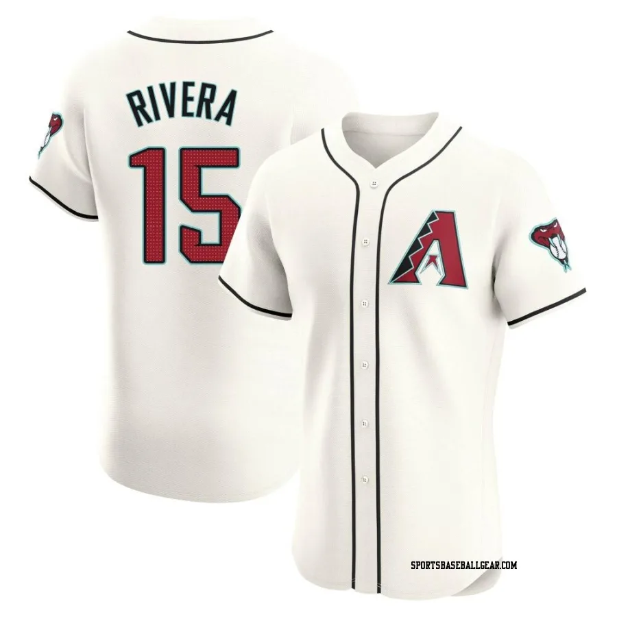 Emmanuel Rivera Men's Arizona Diamondbacks Cream Elite Home Jersey
