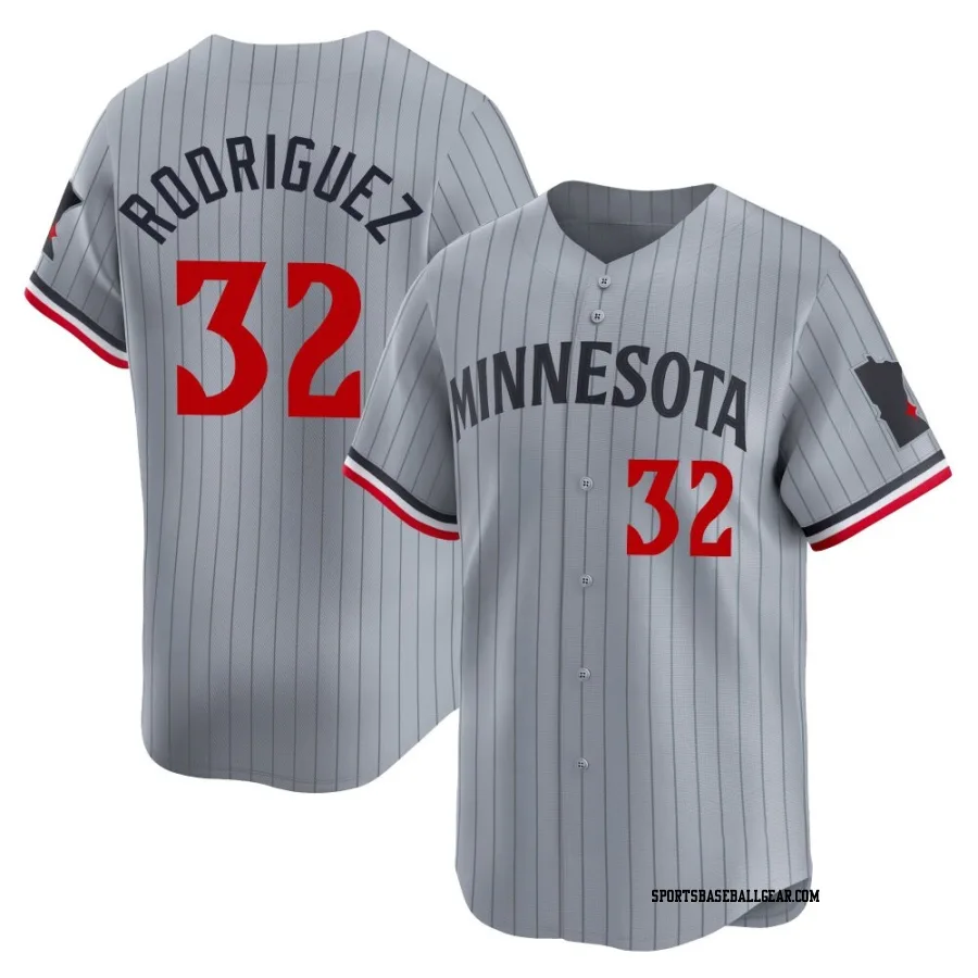Emmanuel Rodriguez Men's Minnesota Twins Gray Limited Road Jersey