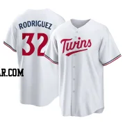 Emmanuel Rodriguez Youth Minnesota Twins White Replica Home Jersey