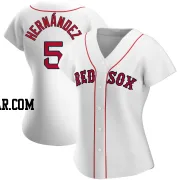 Enrique Hernandez Women's Boston Red Sox White Replica Home Jersey